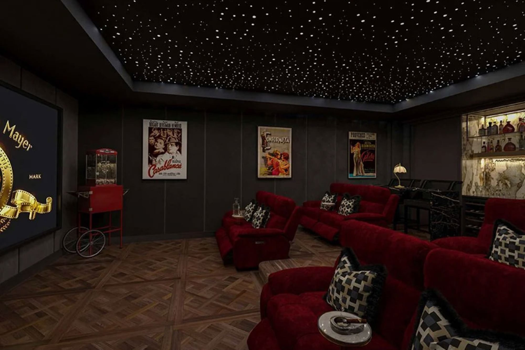 La propiedad tiene una superficie de 1255 m2