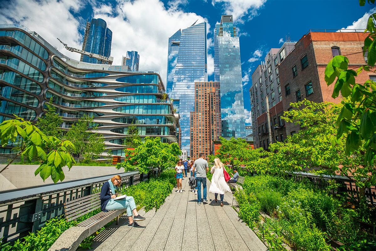 El High Line Park tuvo un fuerte trabajo de renovación