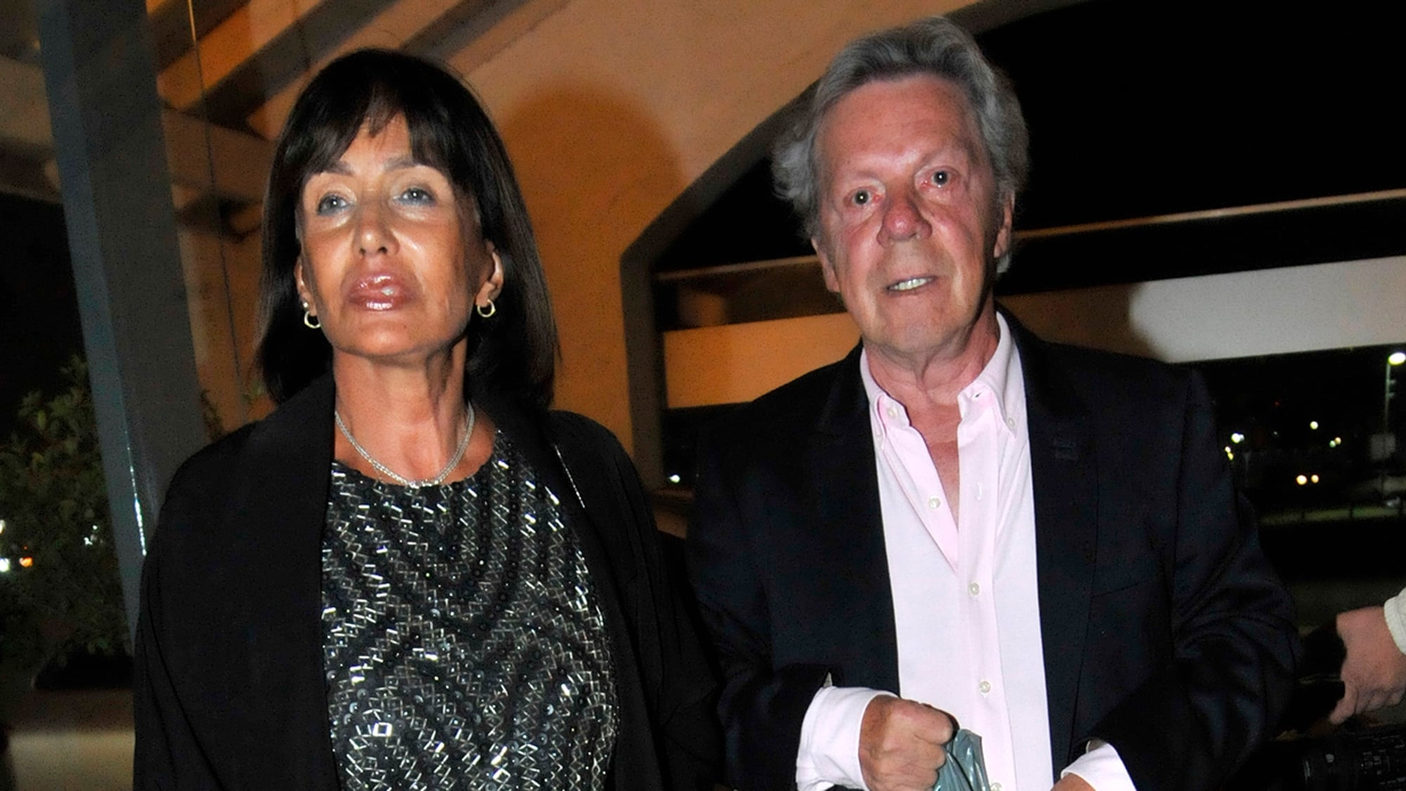 Emilio Disi junto a Elvira Ferrer