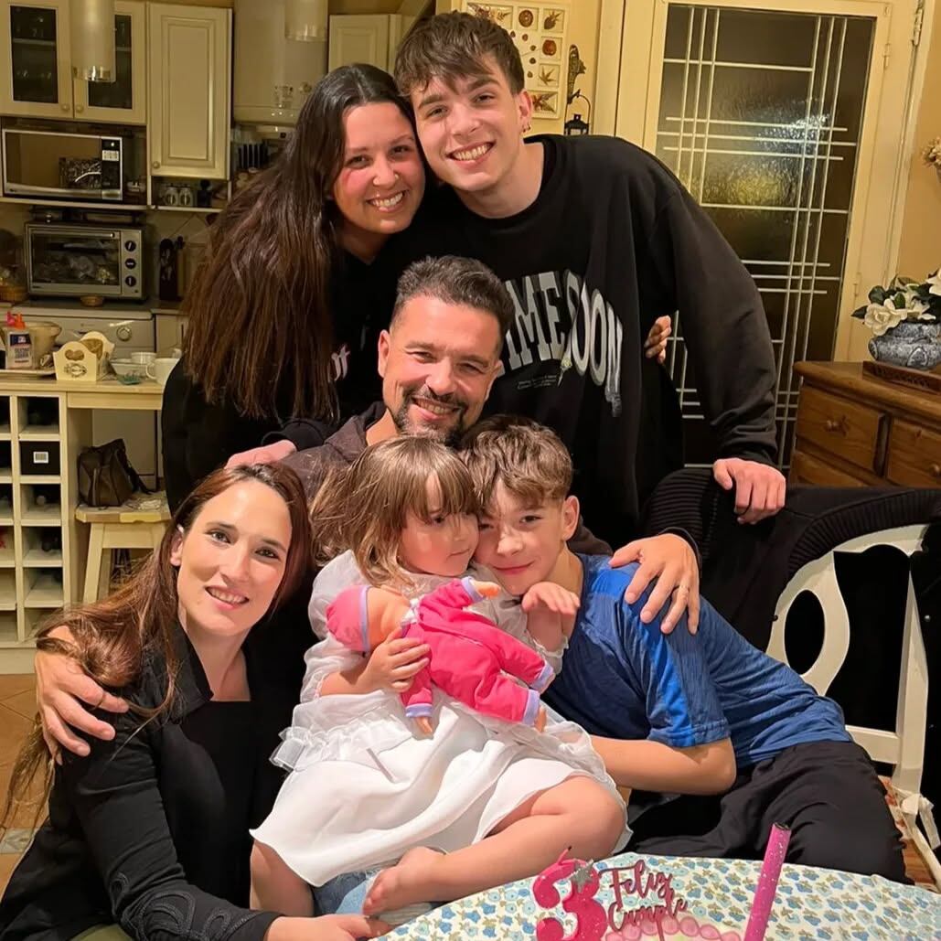 El amor de su familia fue uno de los motores para su cambio de vida