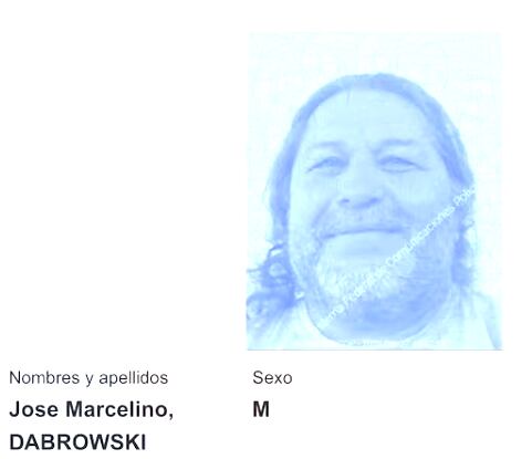 El identikit de José Marcelino Dabrowski