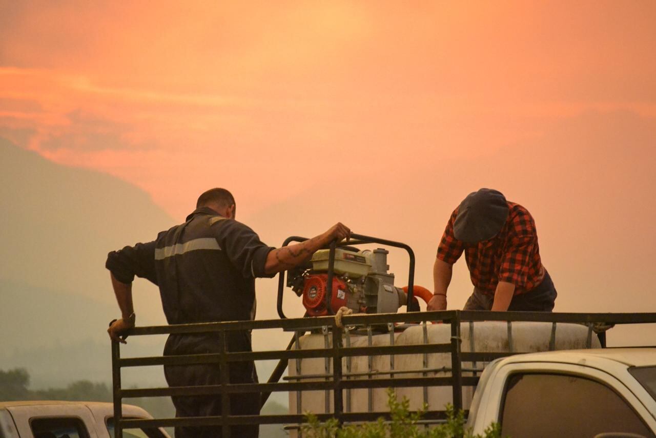 Los incendios no dan tregua en Chubut.