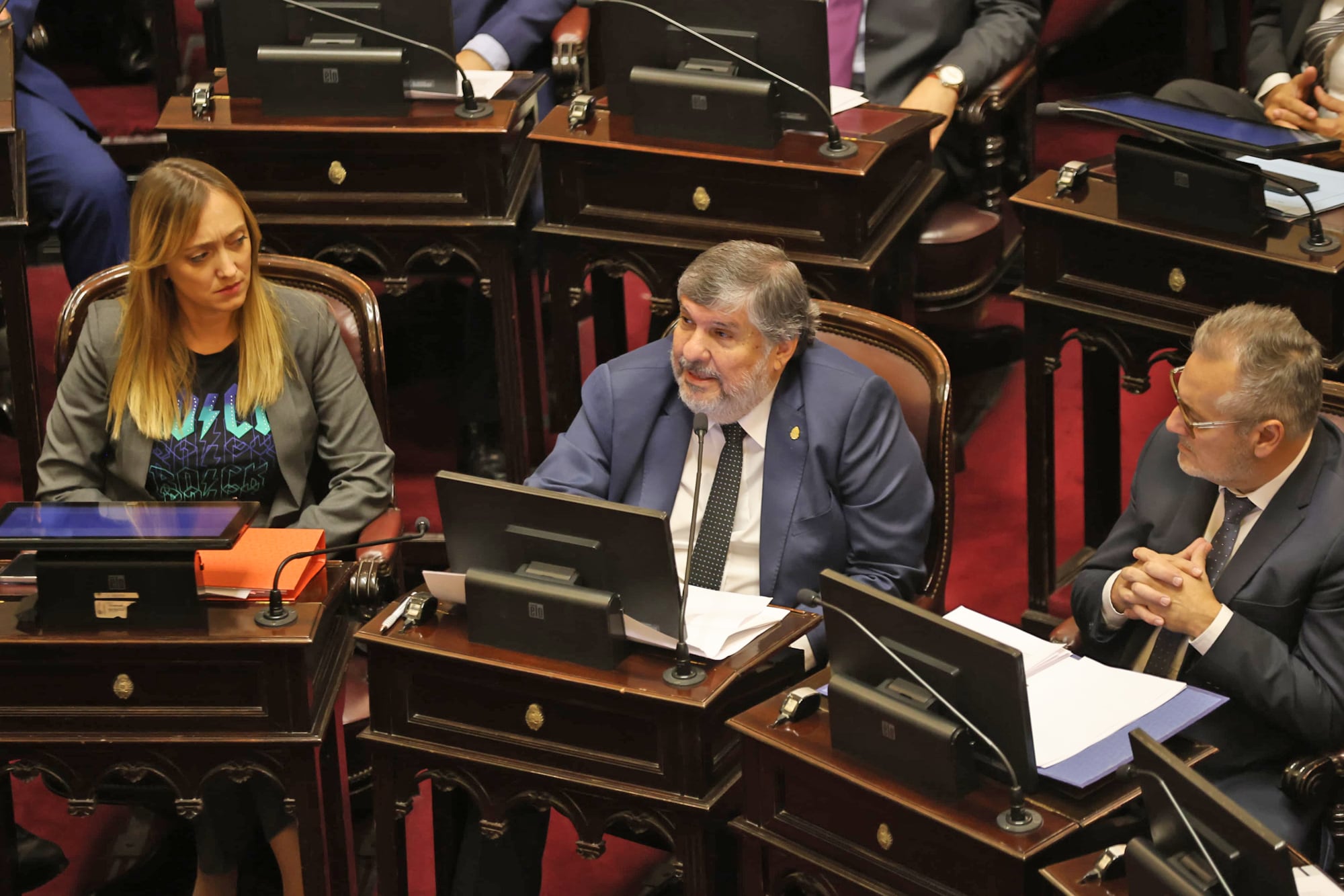 Uno de los bloques peronistas del Senado, encabezado por el formoseño José Mayans