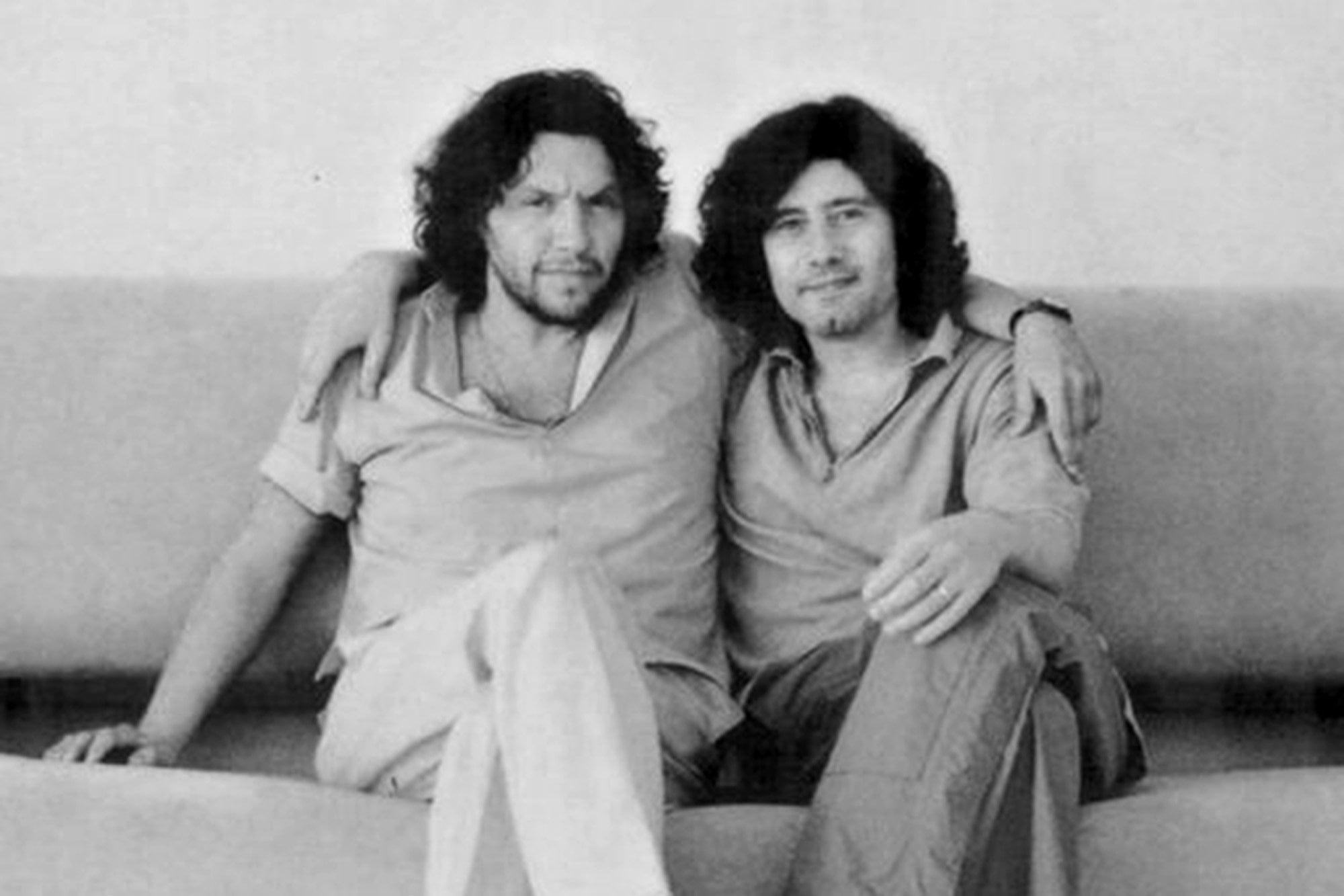 Ramiro Agulla junto a su colega y socio Carlos Baccetti.