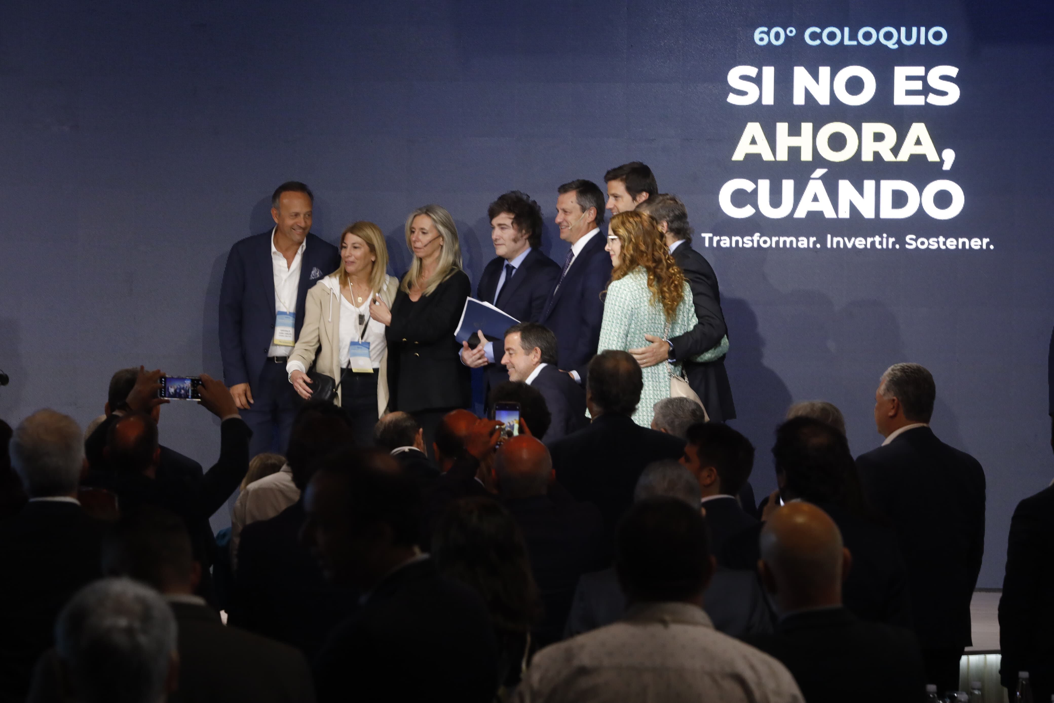 Javier Milei en el Coloquio de IDEA, en Mar del Plata