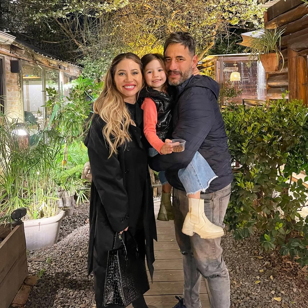 Adabel Guerrero y Martín Lamela son padres de Lola, de 8 años