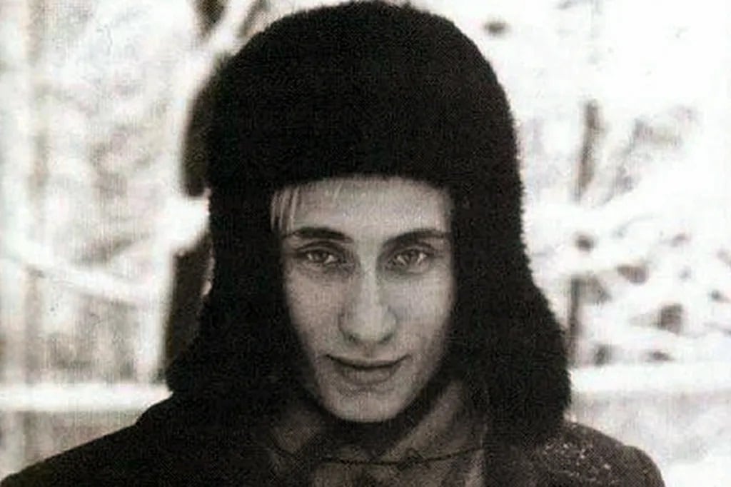 Un joven Vladimir Putin
