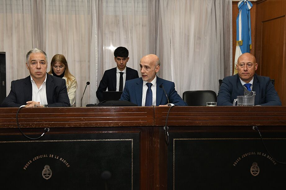 Los jueces del Tribunal Oral N°25
