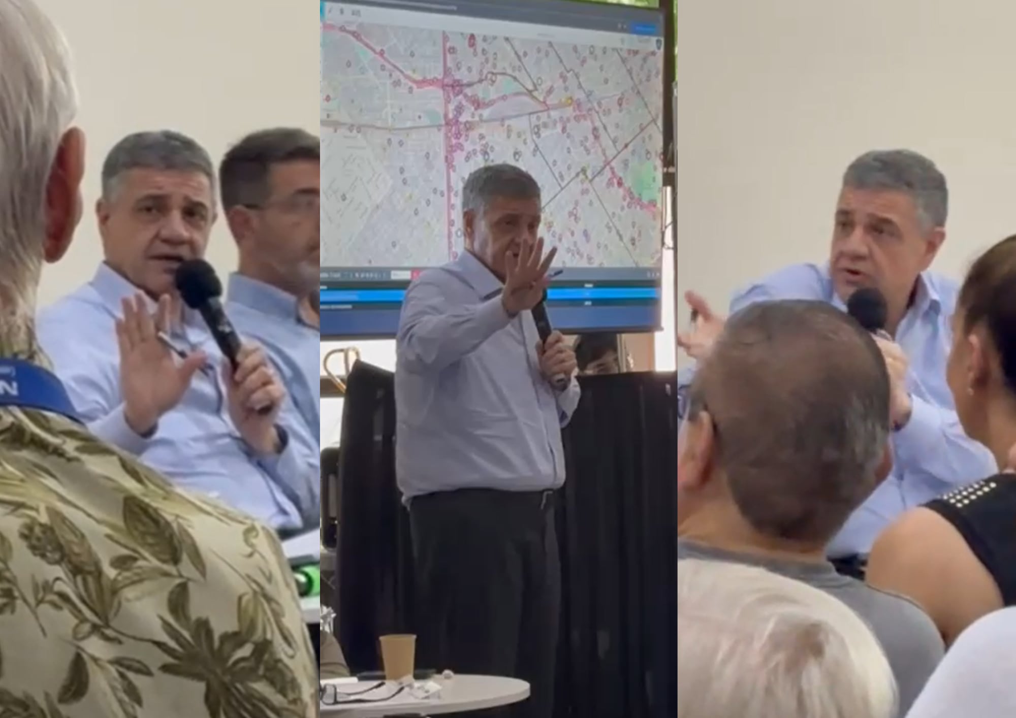 Habló la mujer que grabó a Jorge Macri enojado en un encuentro con vecinos: “No soy infiltrada”