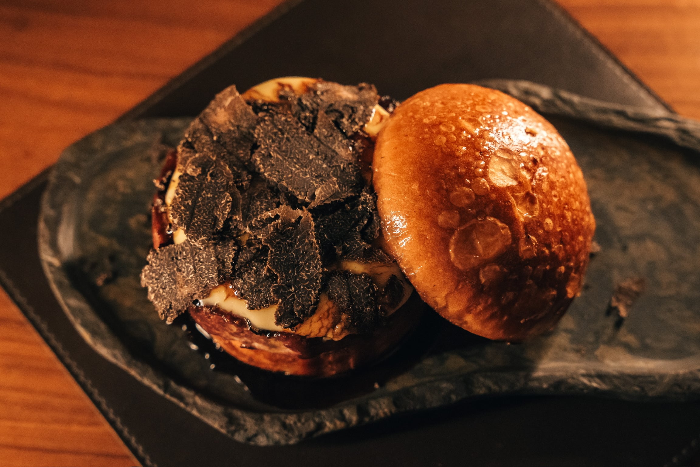Hamburguesa con trufa de Pony Line Bar