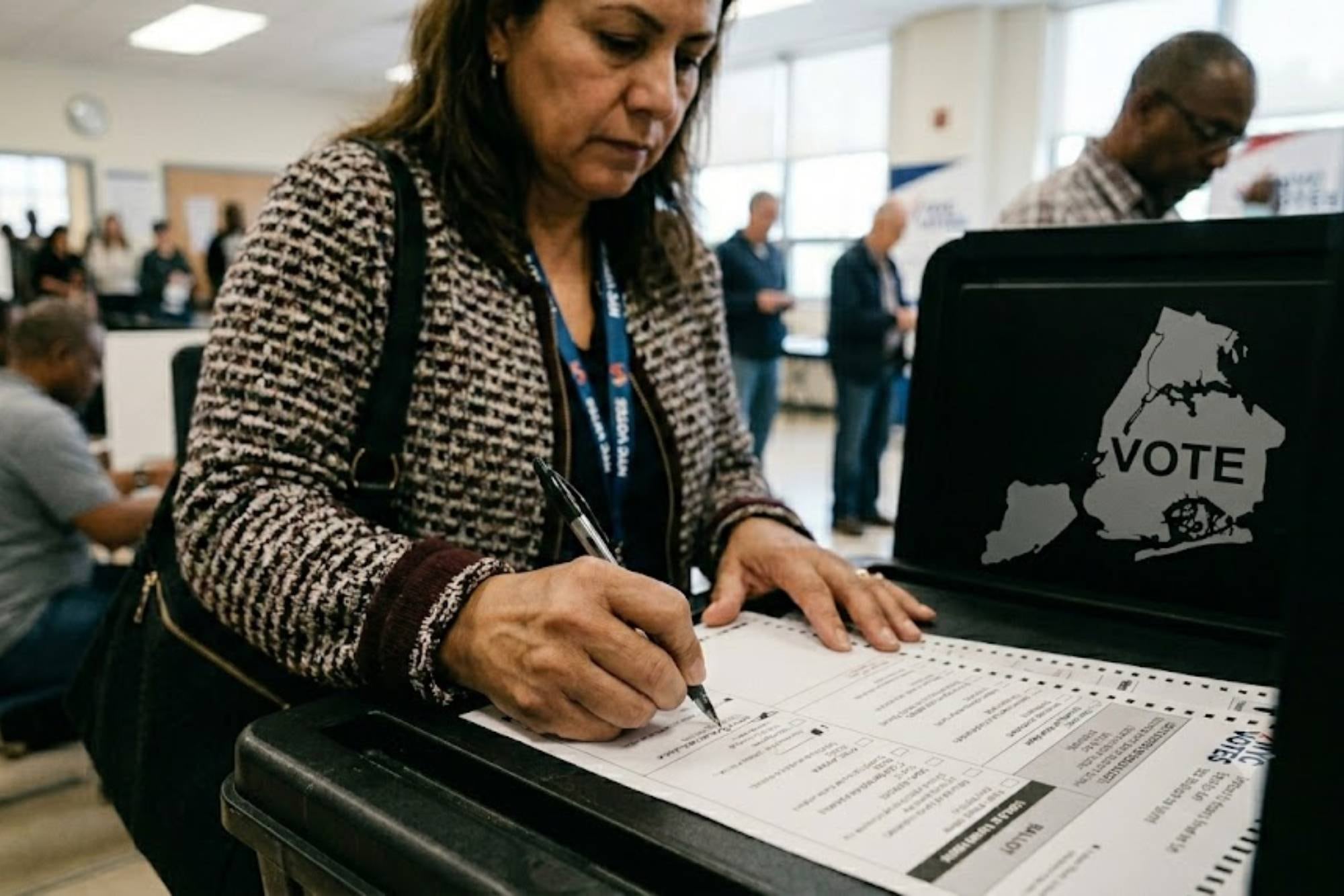 Los ciudadanos de Nueva York acuden a las urnas para participar en las elecciones primarias