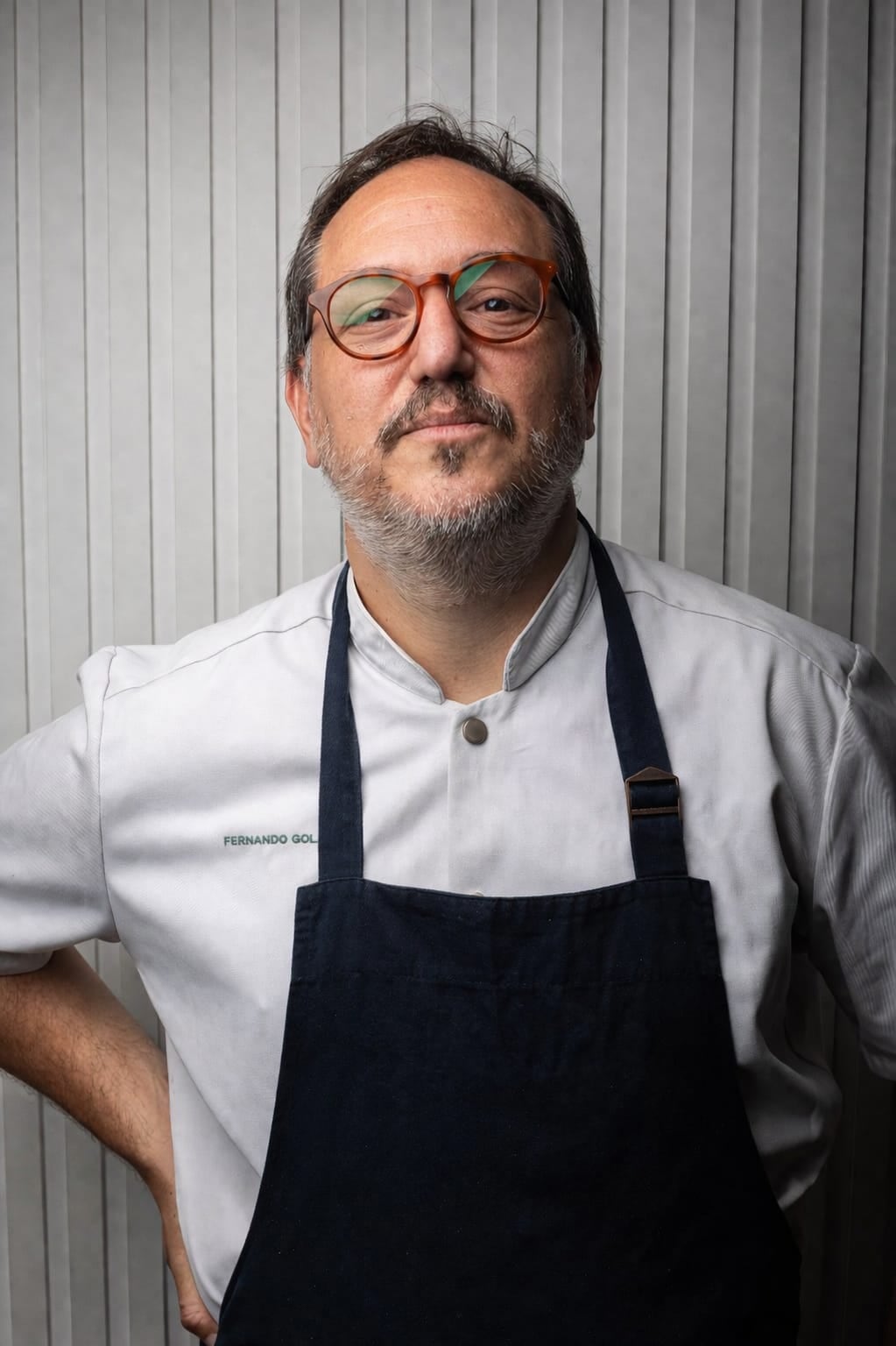 Fernando Golabek cocina en Malvón Villa Crespo
