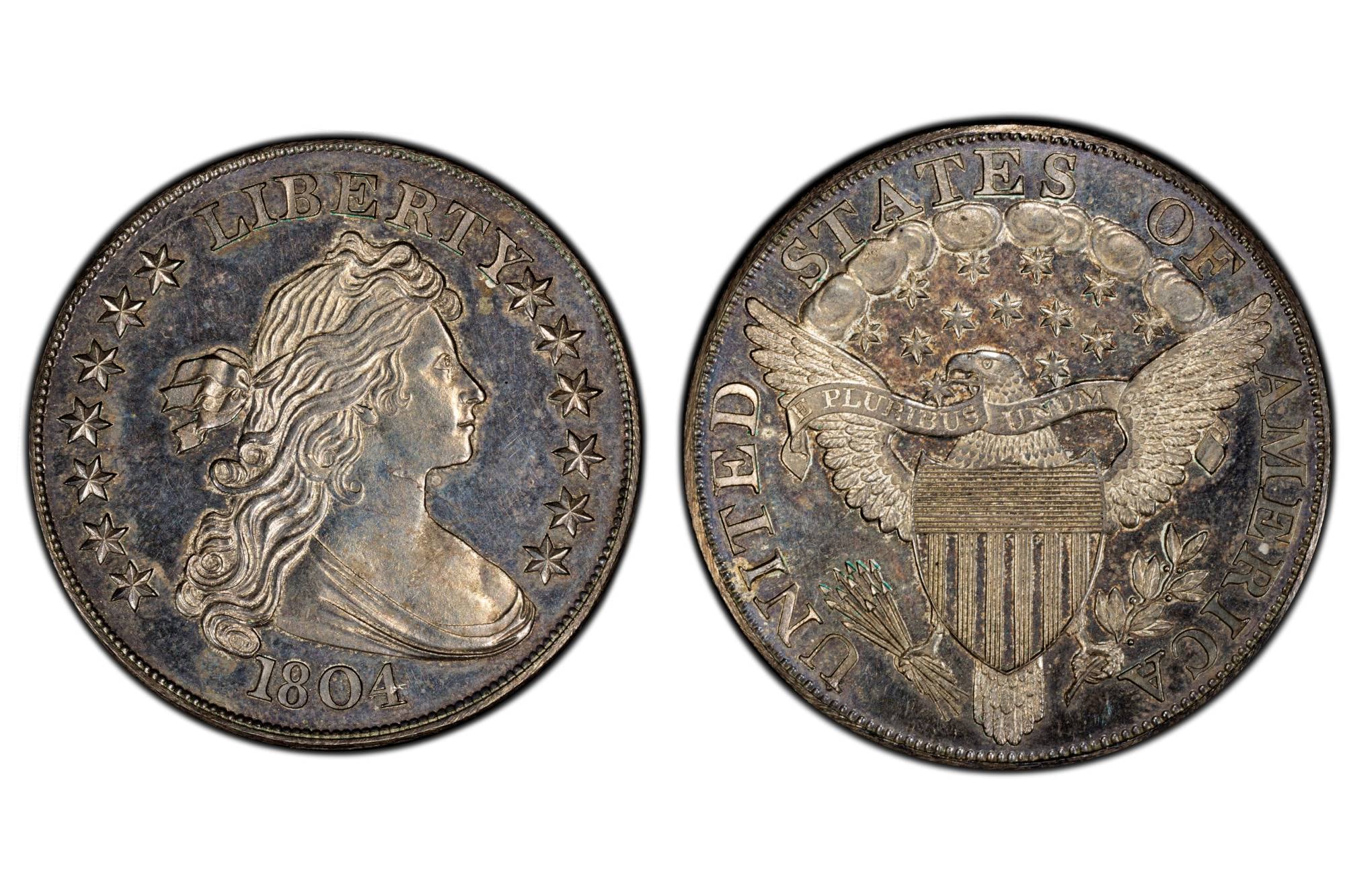 “Draped Bust”: cómo es la moneda US$1 de plata que se vendió por US$6 millones y rompió un récord en EE.UU.