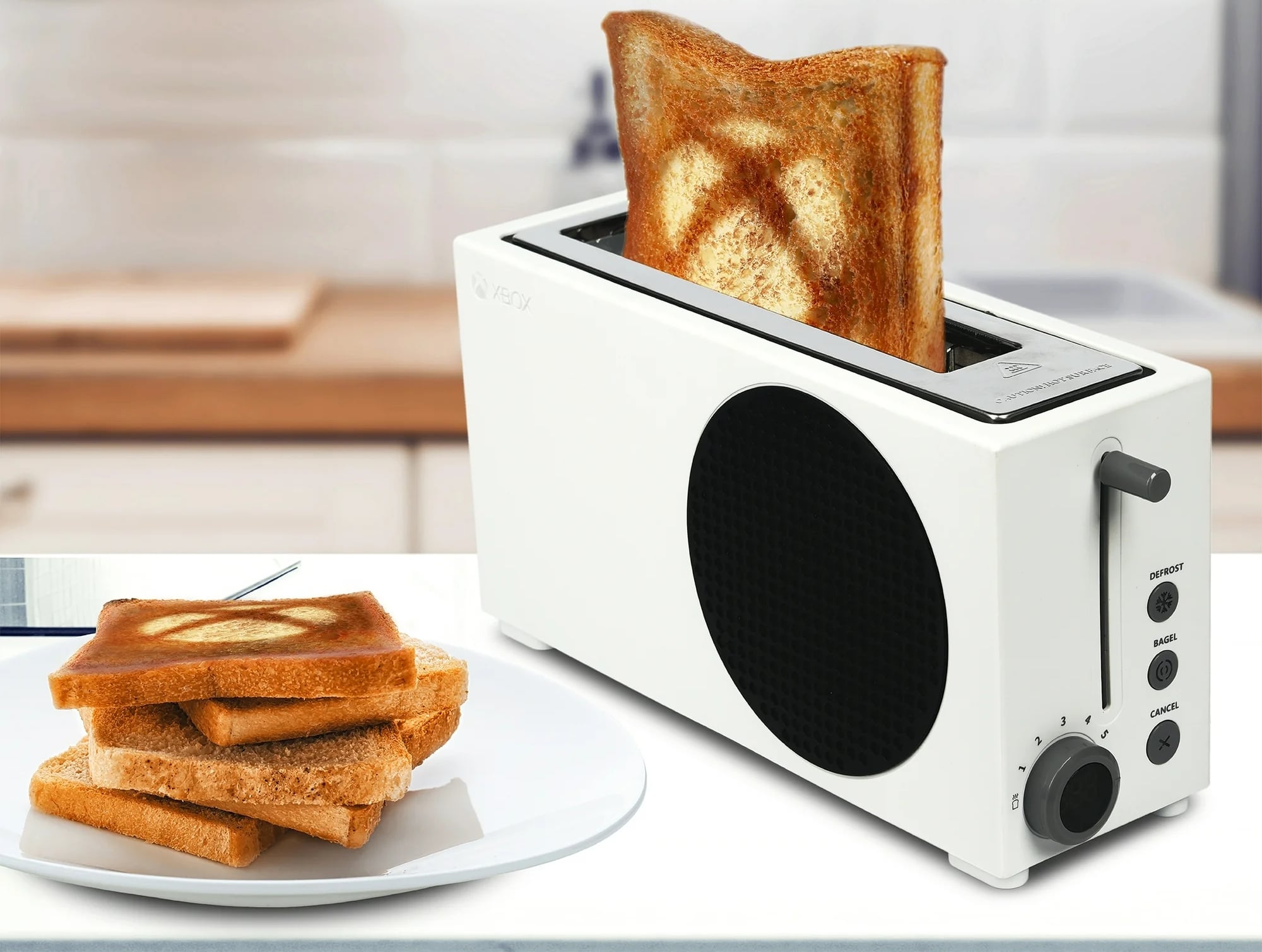 La tostadora que homenajea a la consola Xbox Series S