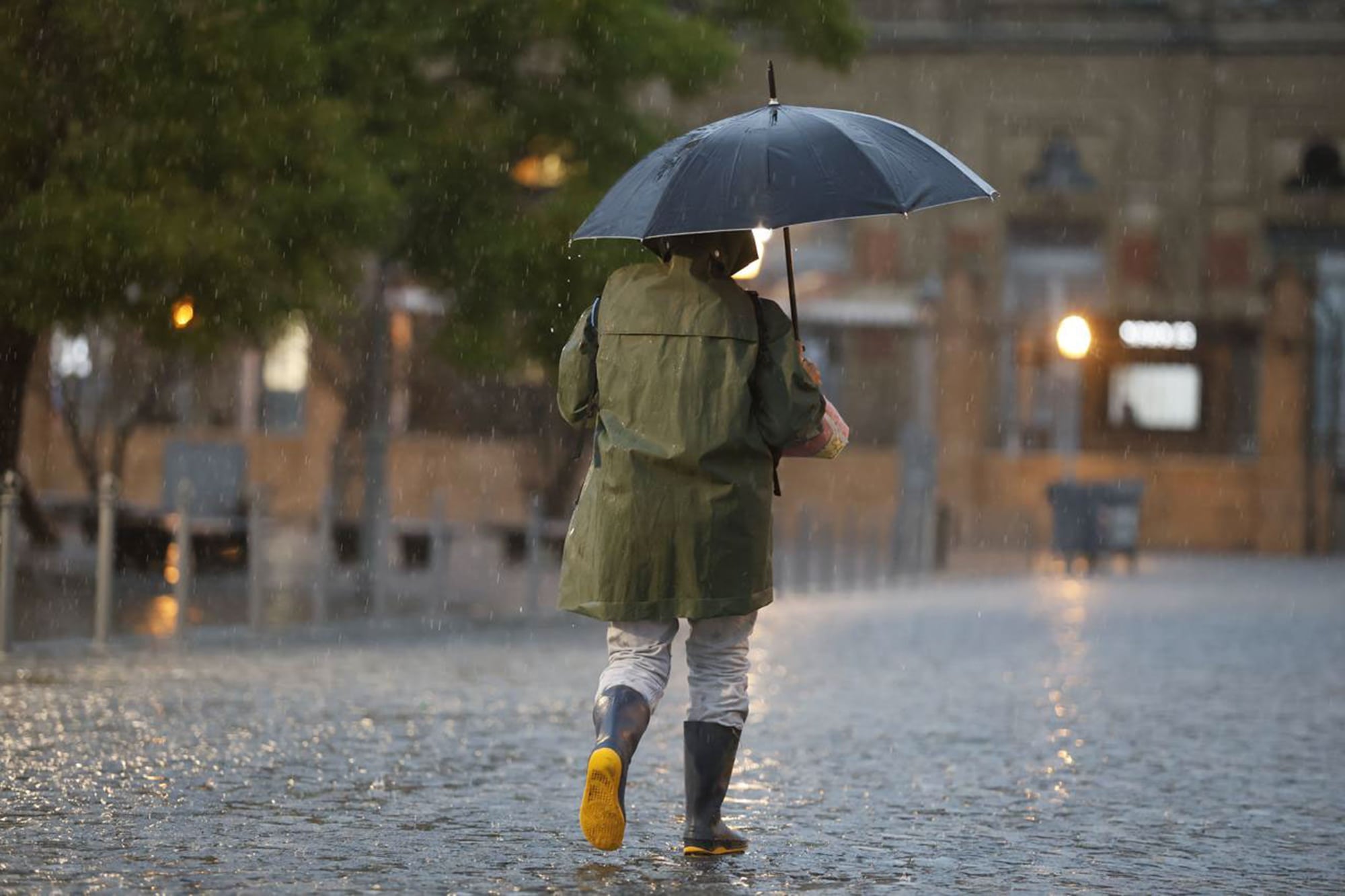 Las tormentas se extenderán a lo largo de todo el día