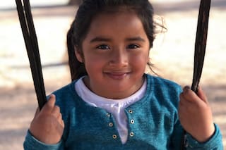 Salir de la pobreza: Ivette tiene 5 años y sueña con terminar la escuela