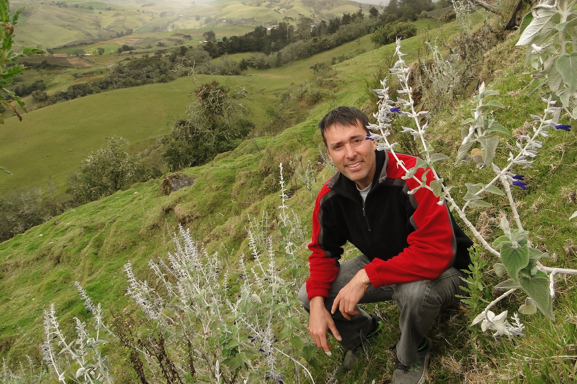 Rolando Uría, uno de los autores del descubrimiento de la nueva especie