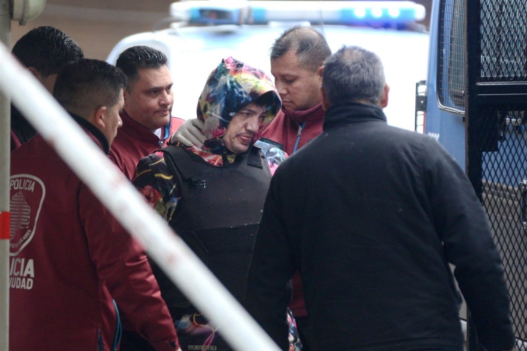 El día que el músico fue llevado a Tribunales para ser indagado