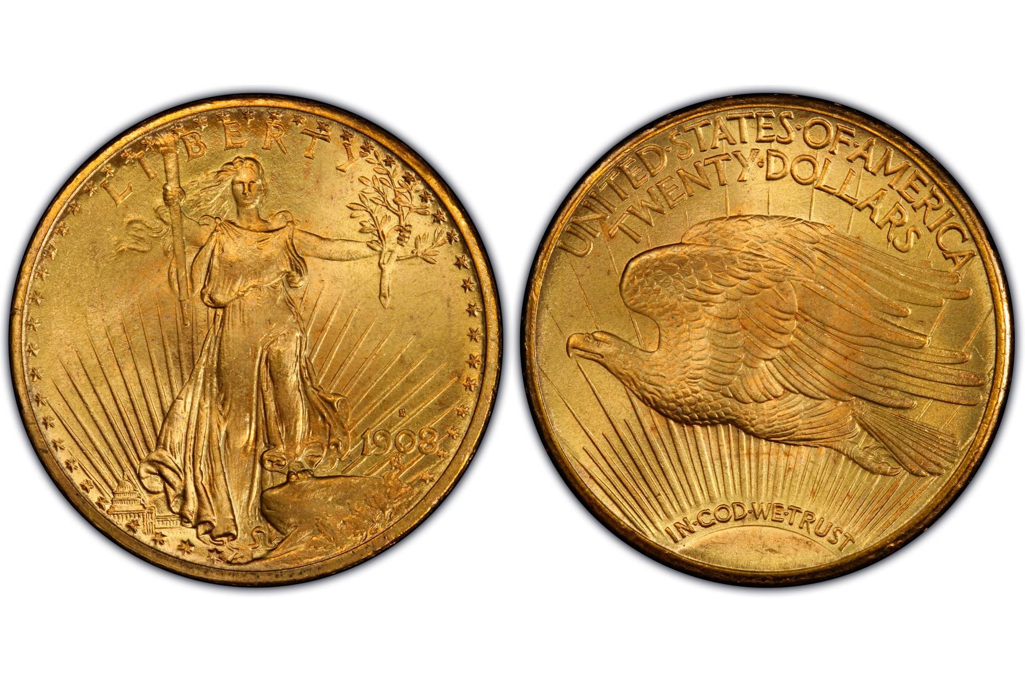 “Saint-Gaudens Double Eagle”: la marca que hace que esta moneda se venda por US$336 mil