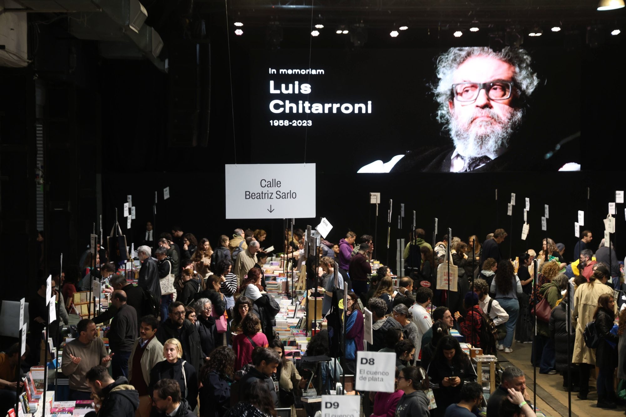 Tributo al editor y escritor Luis Chitarroni