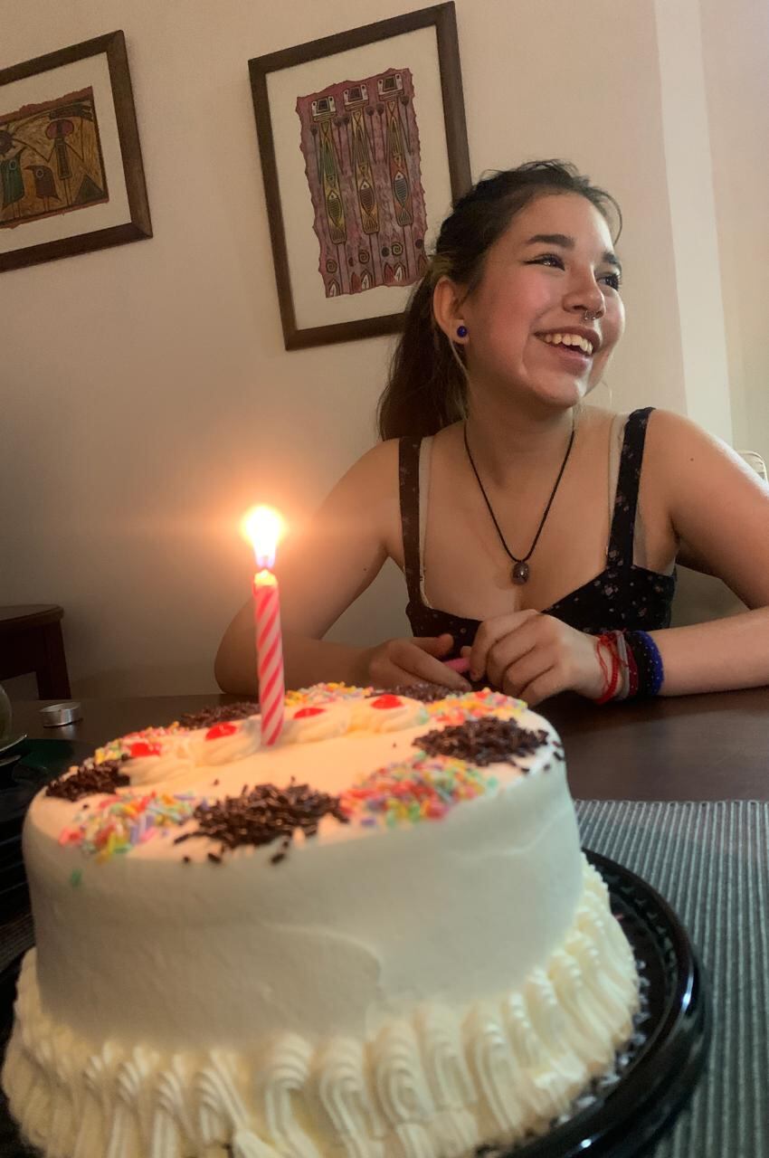 El novio de la víctima, Nahuel Castillo C., de dieciocho años, permanece detenido por el hecho