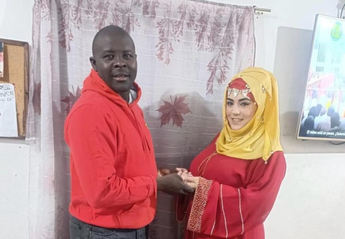 Es argentina y se convirtió en musulmana