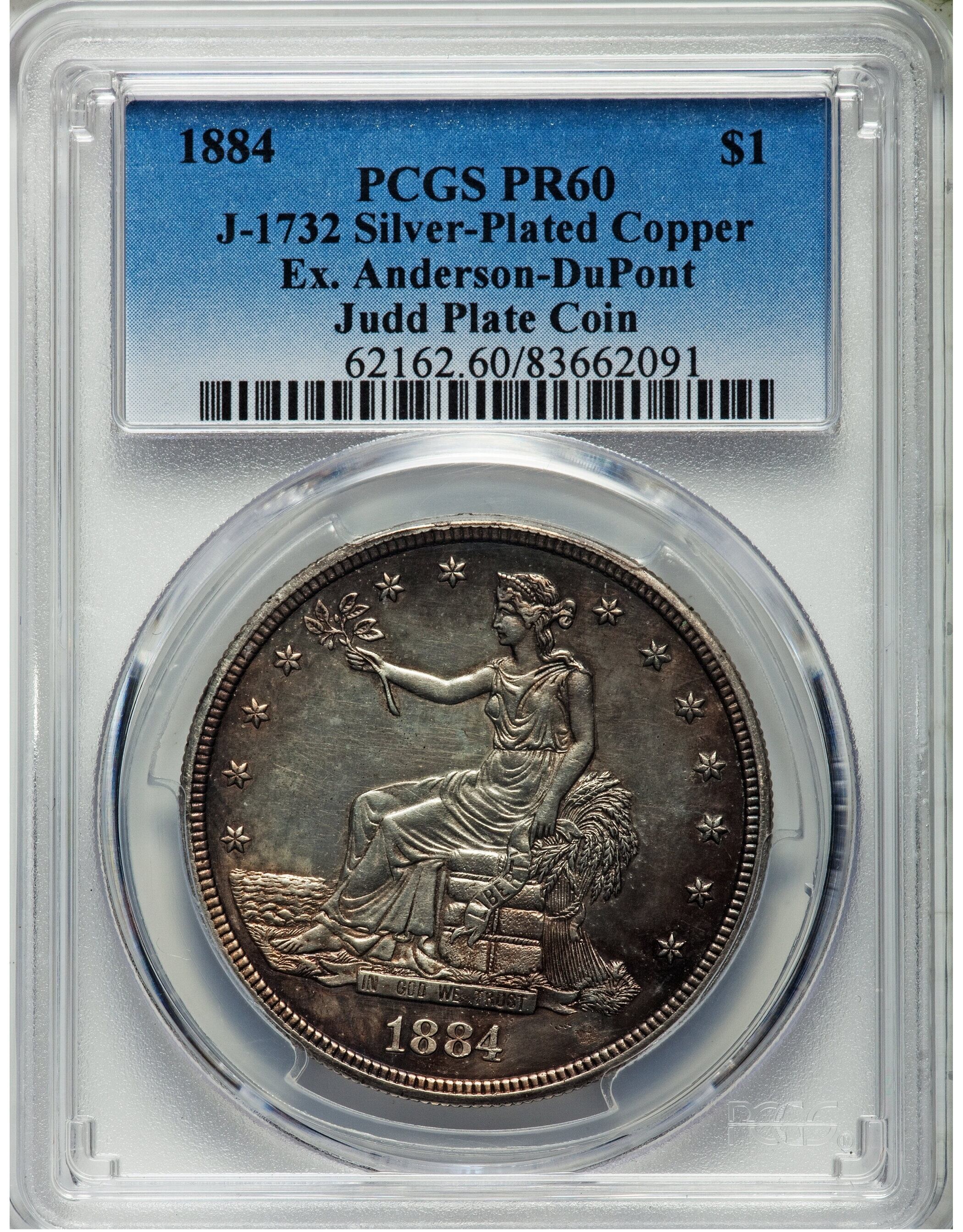 El ejemplar fue calificado como PR60 debido a su buen estado de conservación