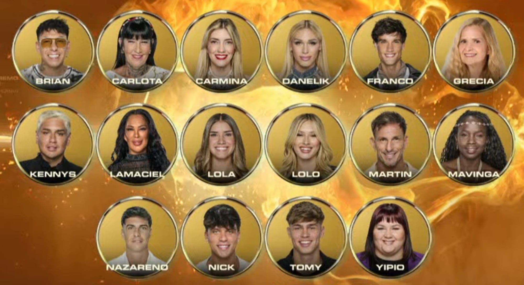 El repechaje incluyó a 16 exparticipantes, con excepción de Sol, Andrea y Divina Gloria