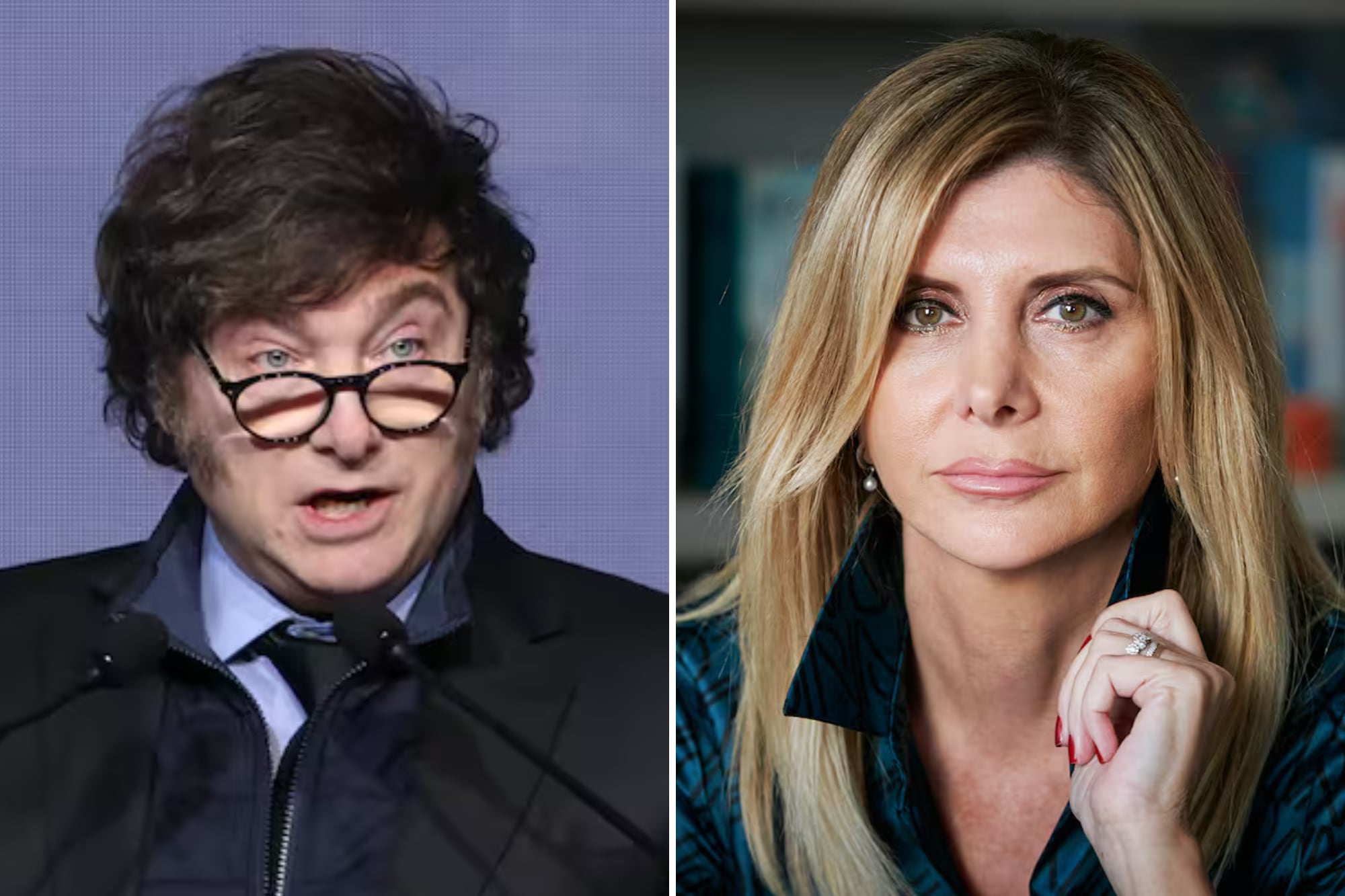 Milei insultó a Débora Plager basado en unas declaraciones de la periodista que sacó de contexto