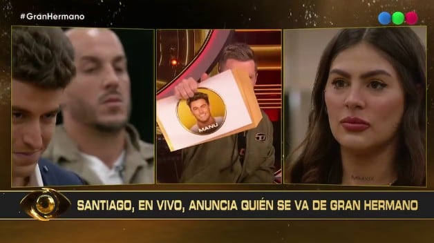 Manuel Ibero quedó eliminado de la casa de Gran Hermano (Captura: Telefe)