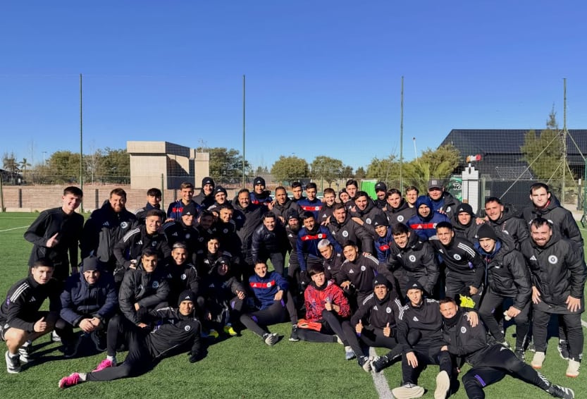 El plantel le festejó el cumpleaños a Matías Messi semanas atrás