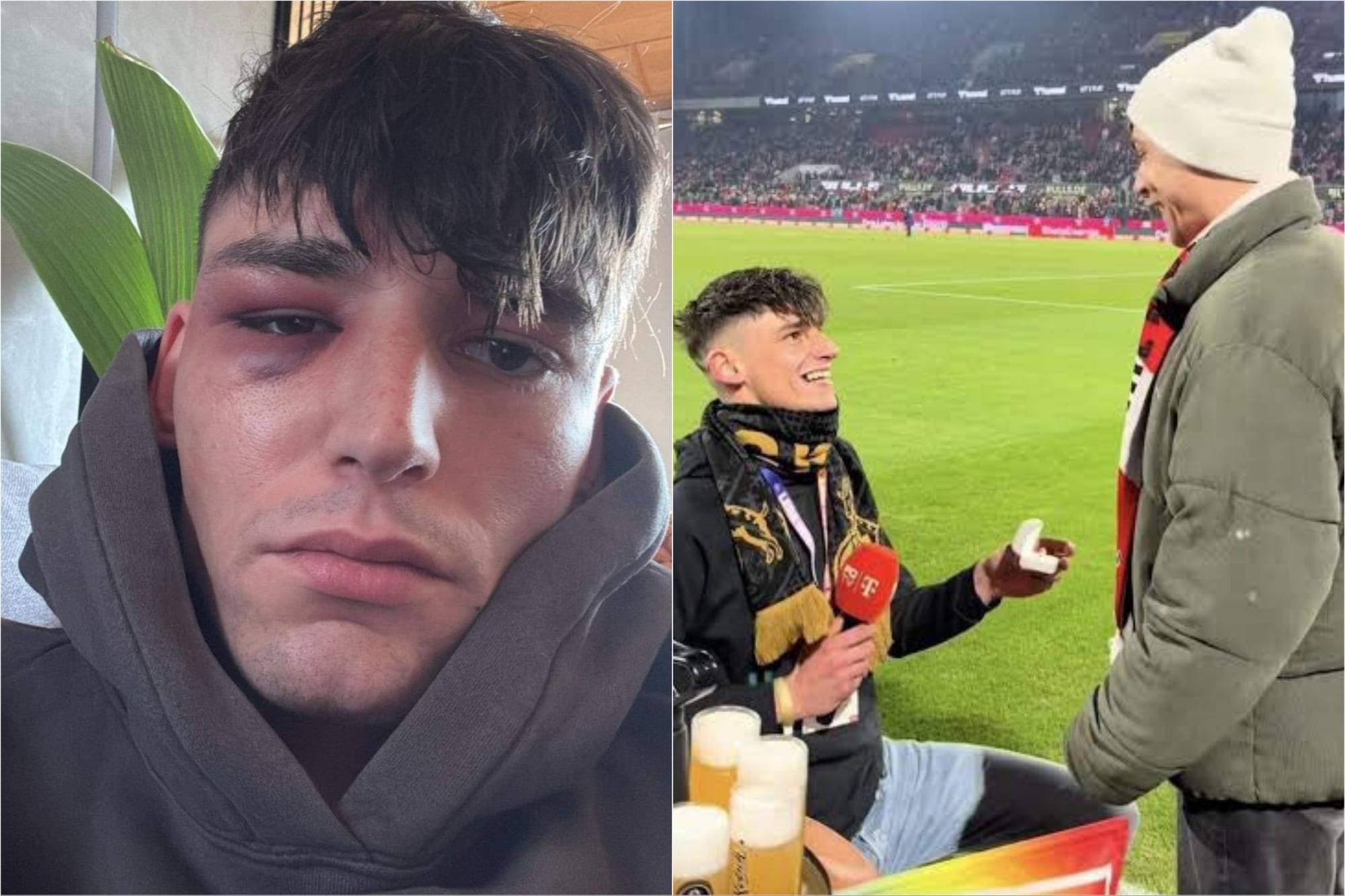 Agredieron al árbitro que le propuso matrimonio a su novio en la previa de un partido de la Bundesliga