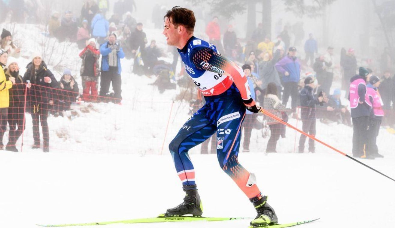 La reprochable actitud del esquiador británico que bebió alcohol en plena competencia