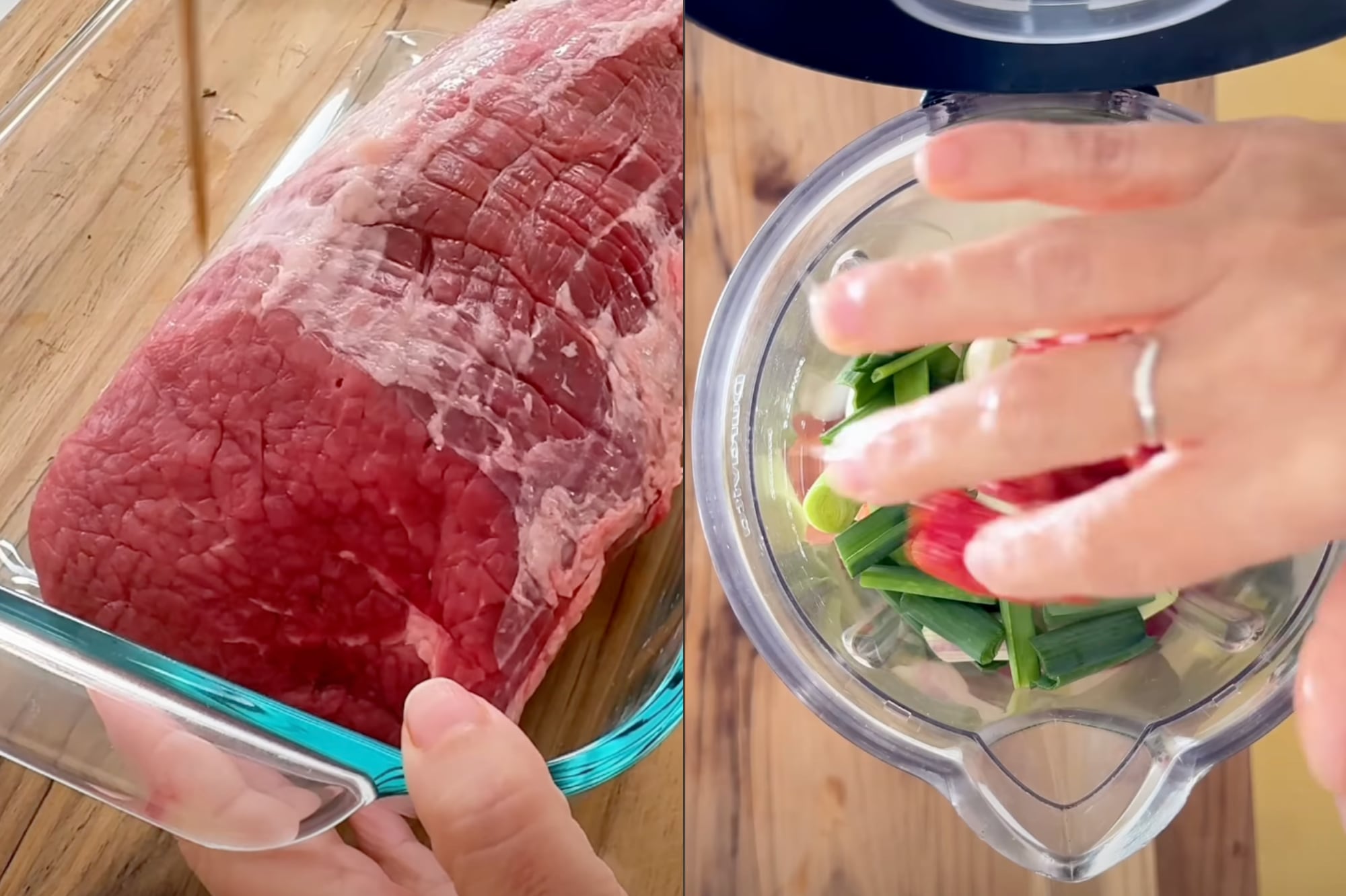 La creadora destaca que la receta no es compleja y que el foco está en mezclar bien verduras, condimentos y vino tinto