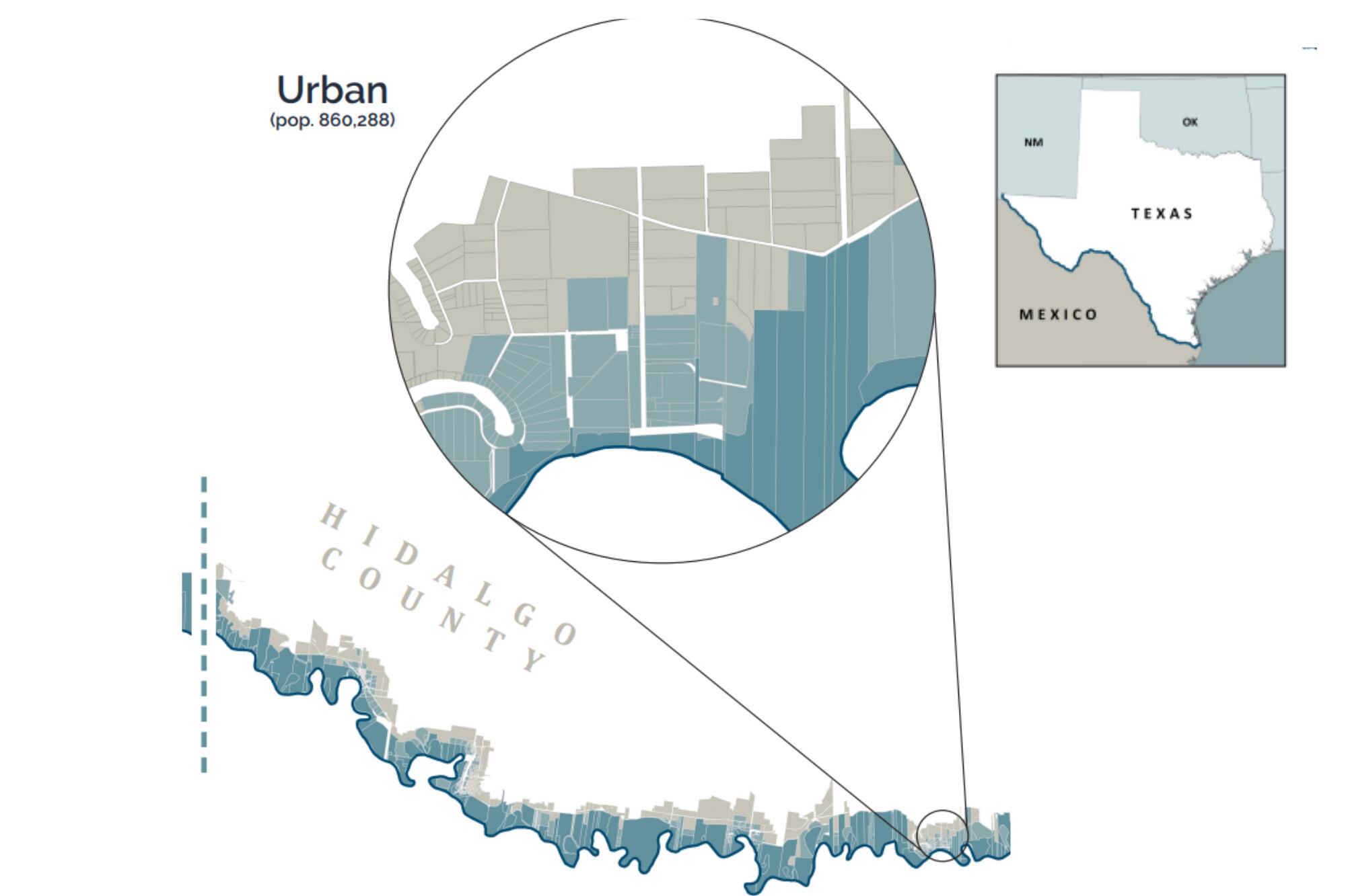 La transferencia de tierras para ampliar la zona militar en Hidalgo y Cameron