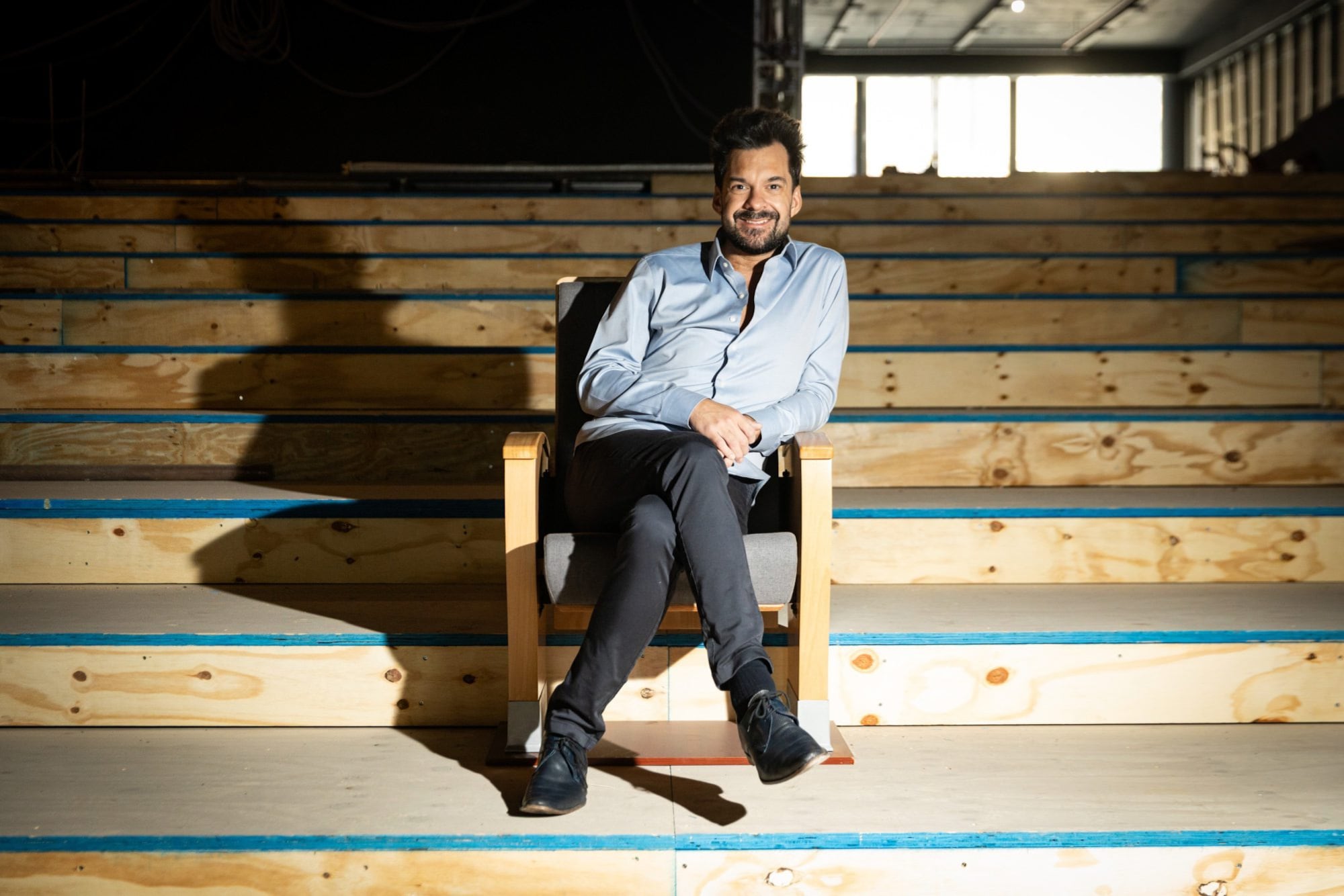 Giuliano Bacchi, productor teatral al frente del proyecto de reconstrucción del nuevo Teatro Odeón
