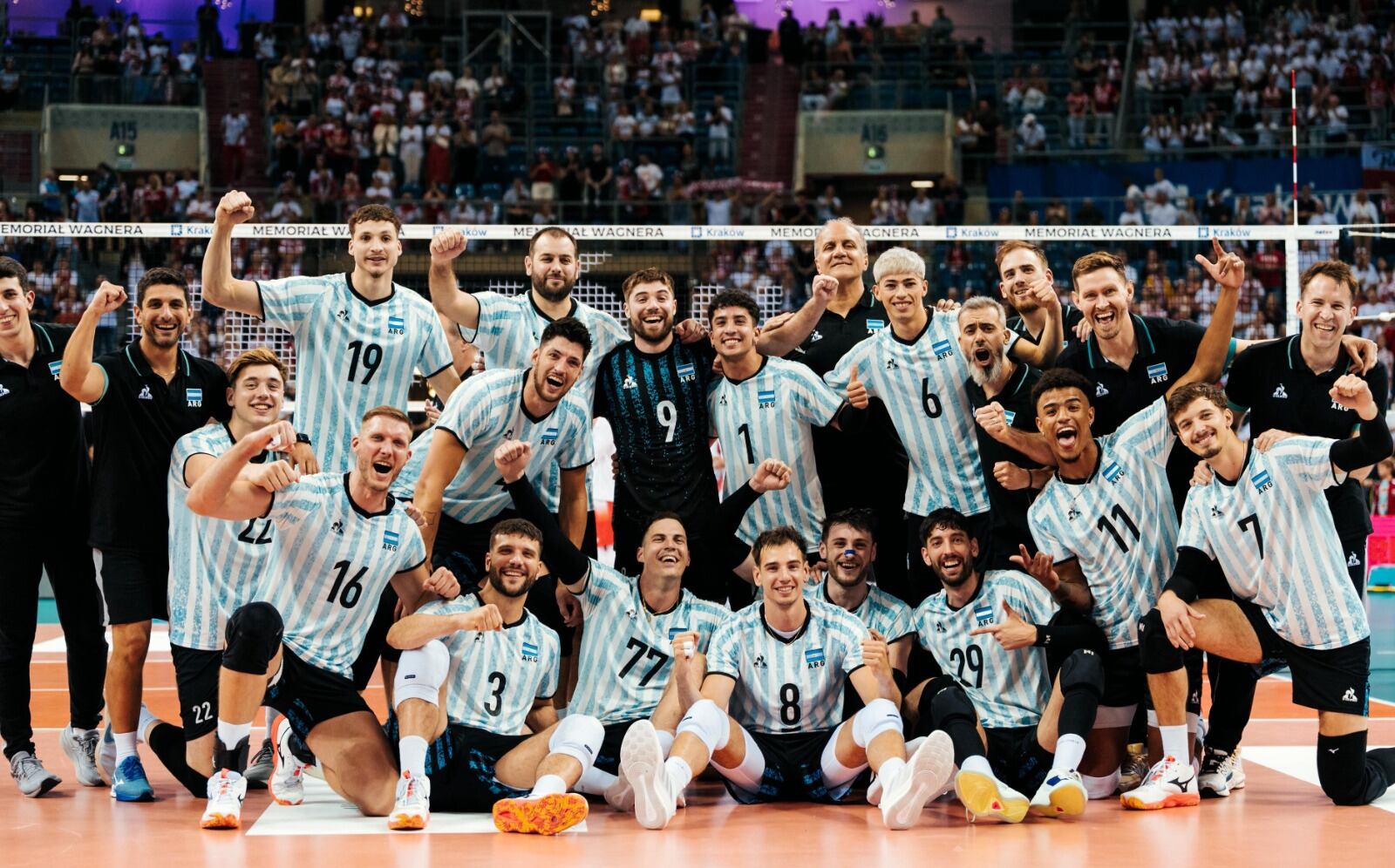 La selección argentina de vóleibol es favorita a avanzar a octavos de final del Mundial 2025