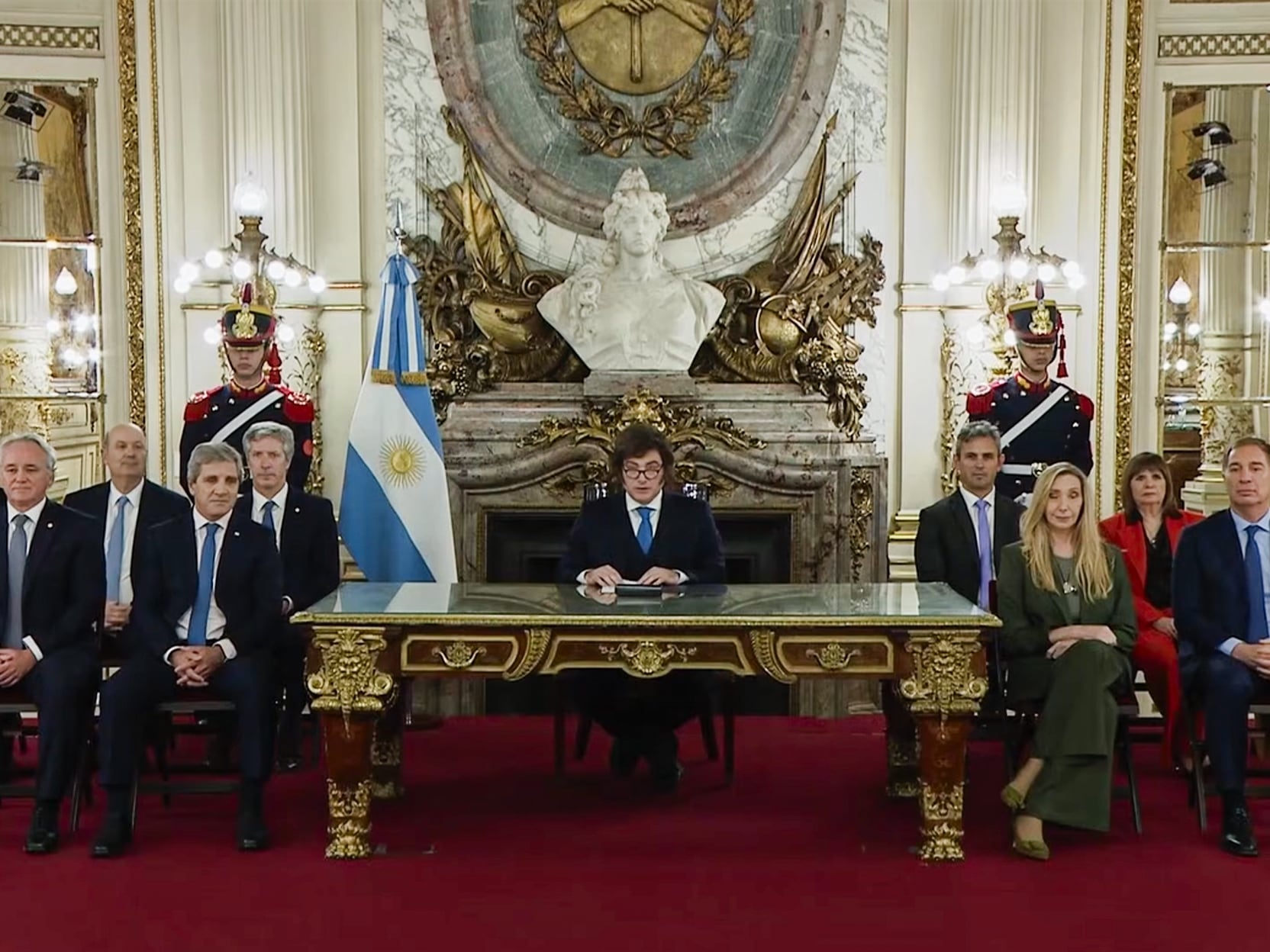 El presidente Javier Milei presentó la reforma de la carta orgánica del Banco Central en cadena nacional