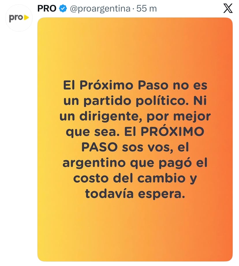 El sugestivo mensaje del PRO en medio de las críticas al Gobierno por el caso Adorni y la marcha universitaria 5 El mensaje del PRO