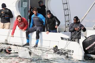 Michael Phelps sueña con tiburones