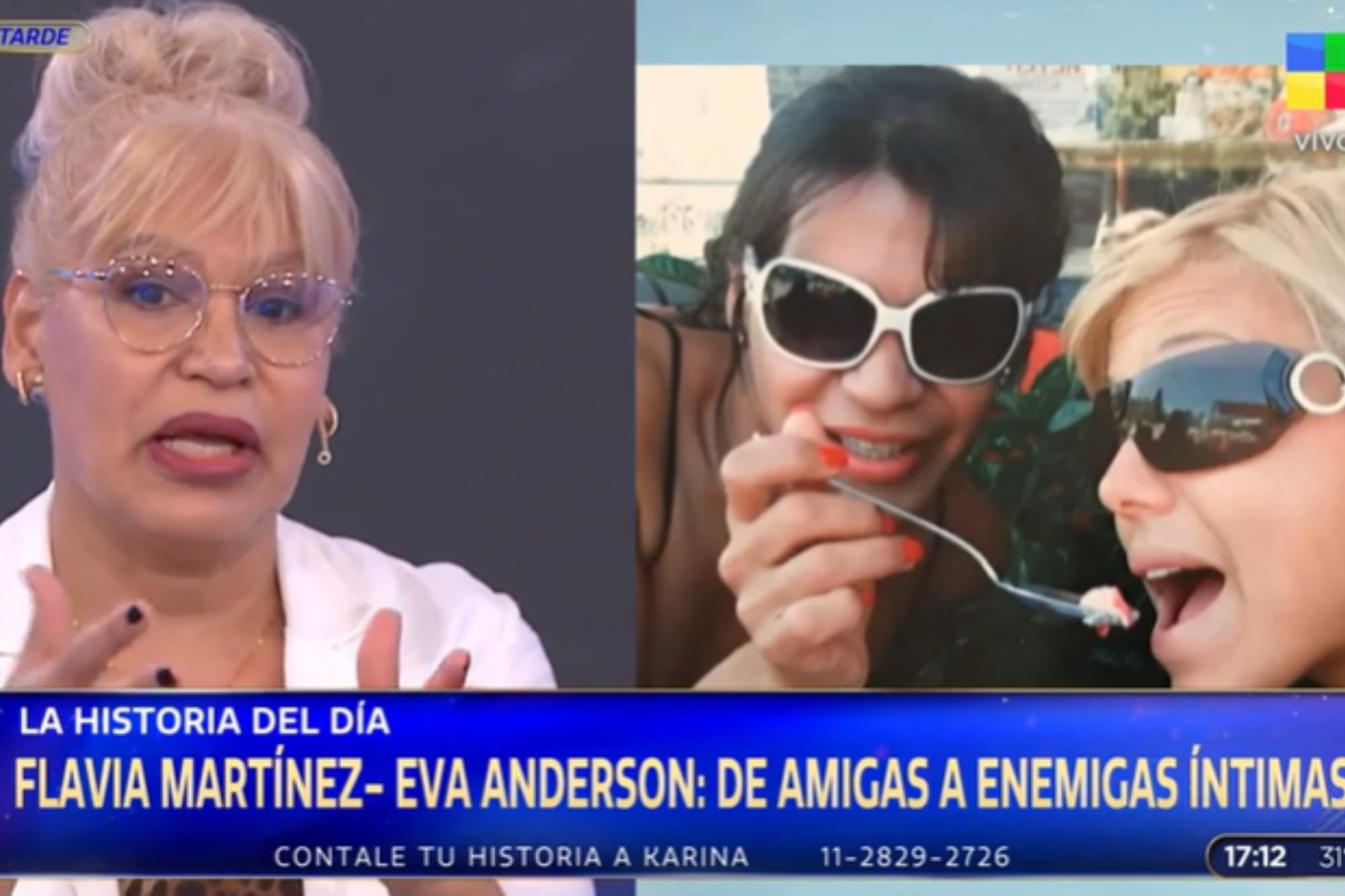 Flavia Martínez dijo que trabajó con Anderson durante 20 años (Foto: Captura / América TV)