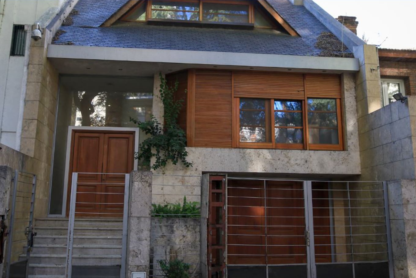 La casa de Belgrano R. en la que vivía Carlos Salvatore