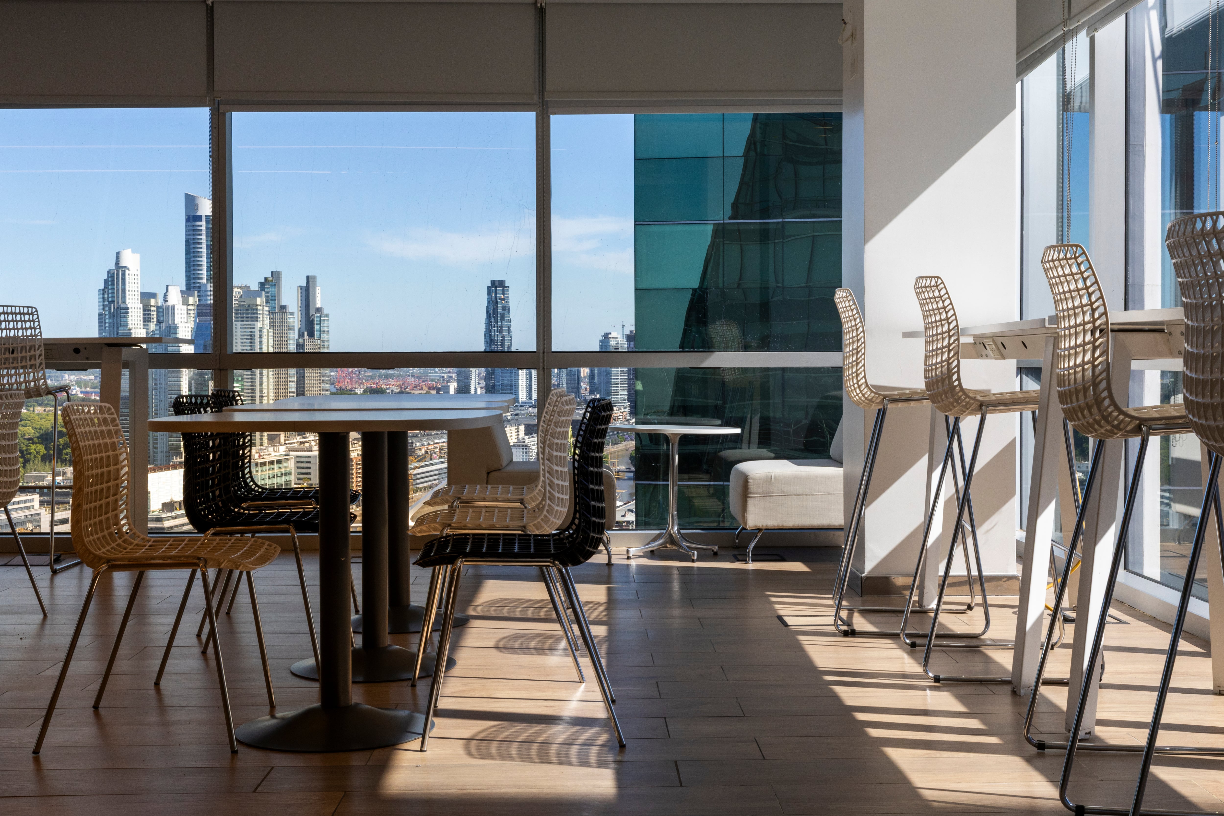 Los pisos están en perfecto estado