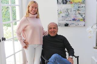 Bodas de rubí. La trilliza María Emilia y Clemente Zavaleta, 40 años de casados