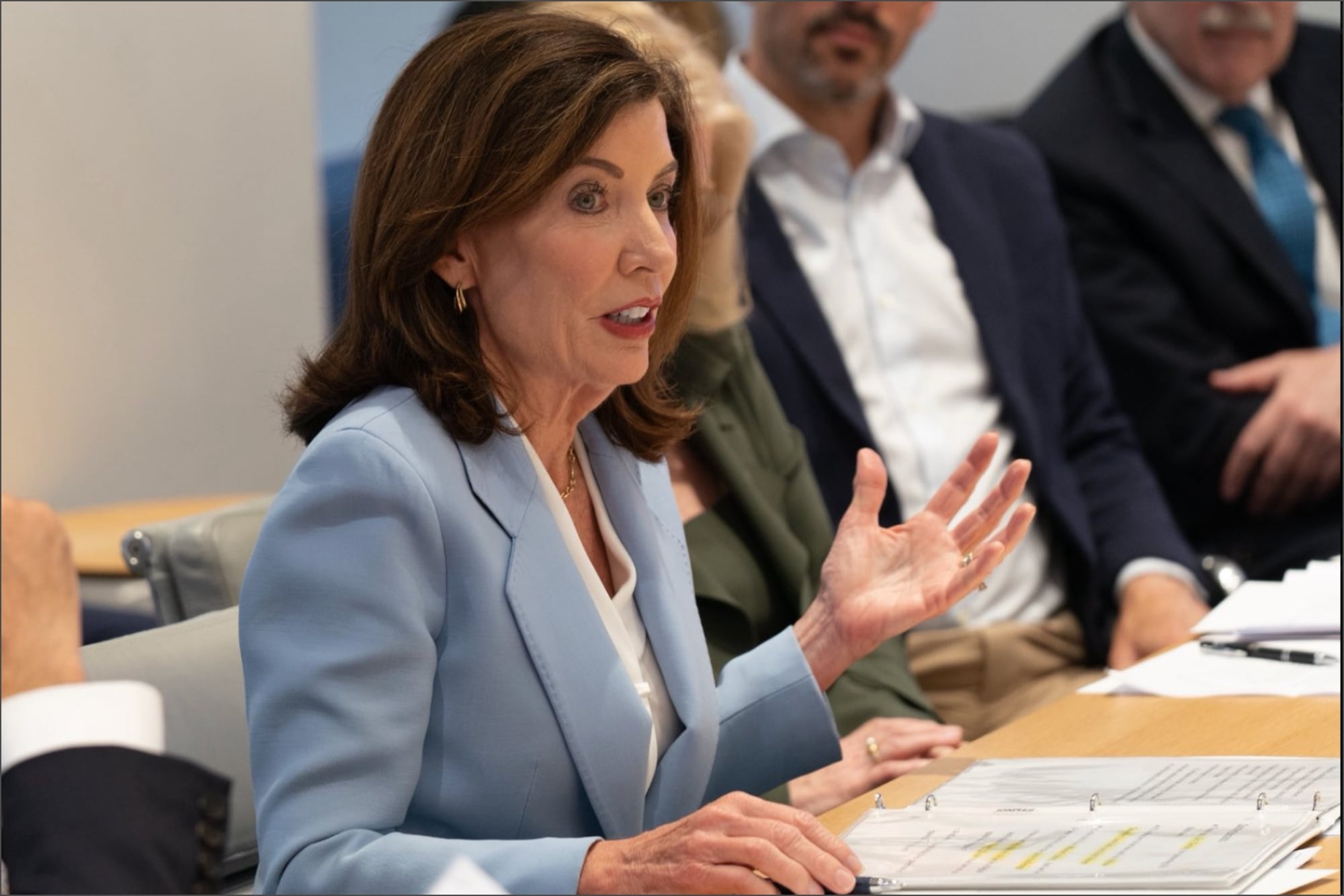 La gobernadora Kathy Hochul aseguró que se comunicó con la EPA para acelerar la respuesta a la contaminación radiactiva