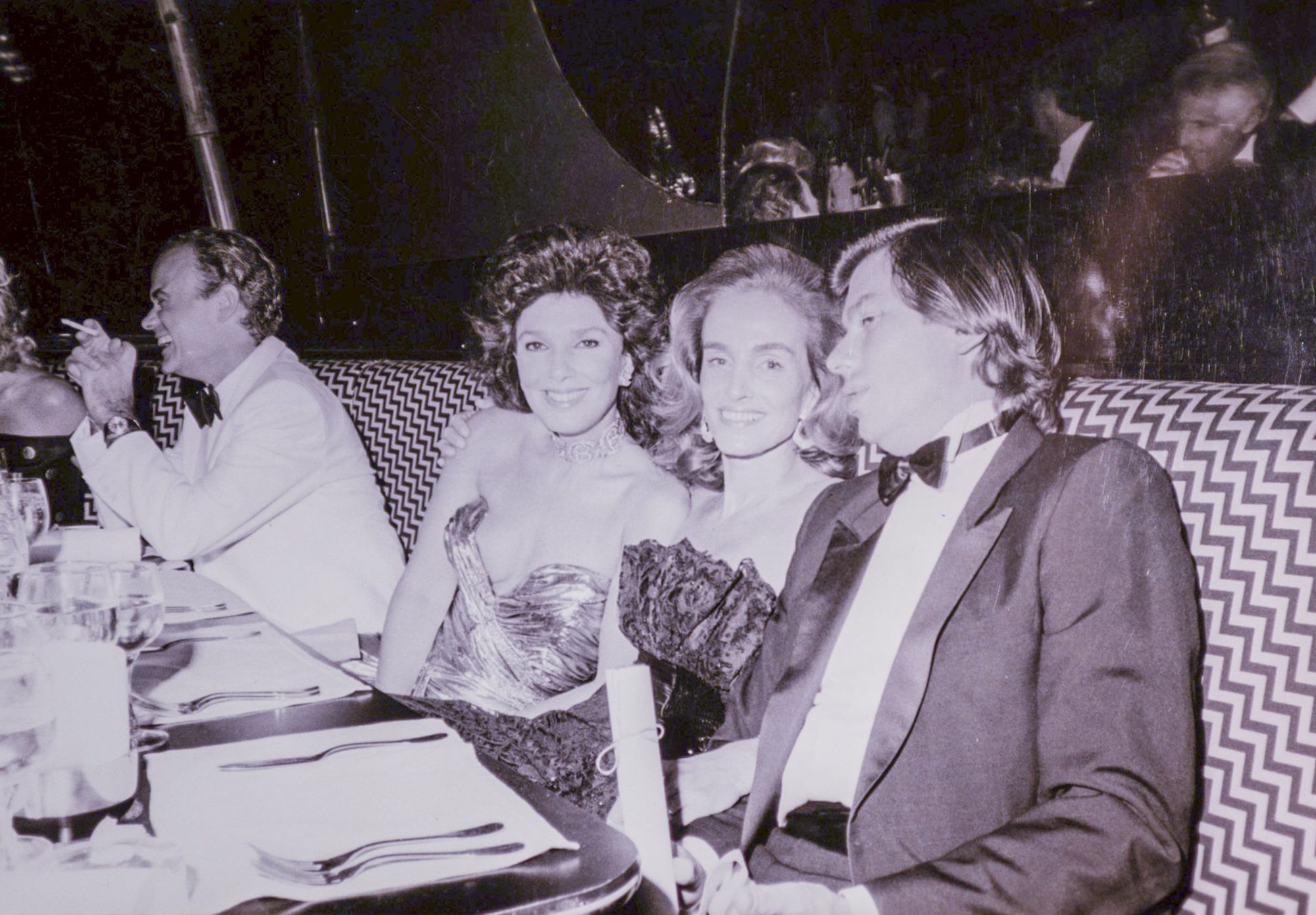 Gino Bogani (a la izquierda), Graciela Borges, Ariane De Soldati y Carlos Christiansen