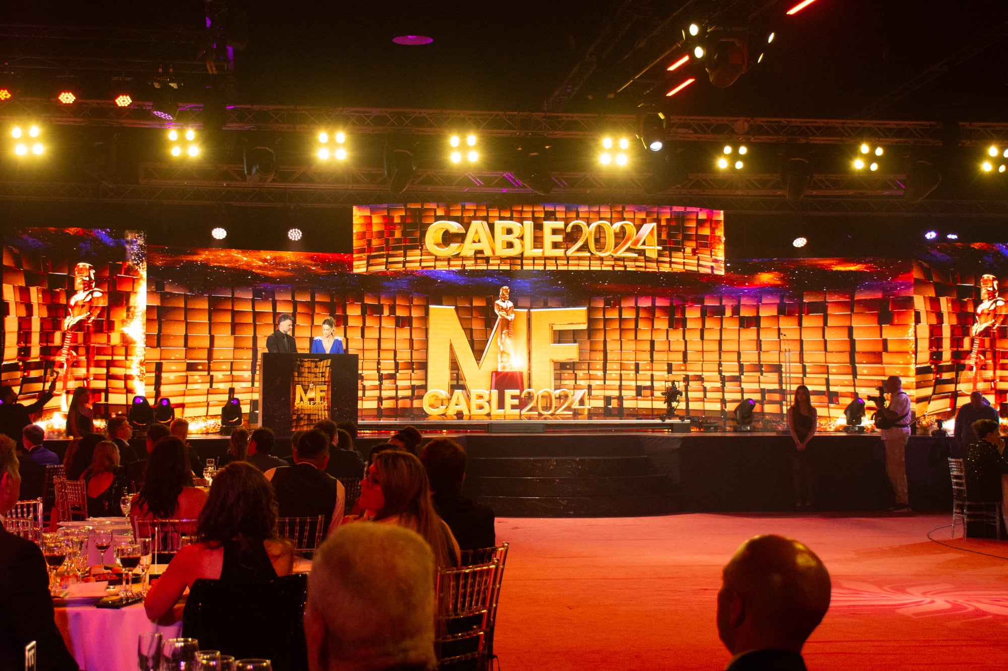La gala de los Martín Fierro de Cable 2024 se llevó adelante en el Centro de Convenciones de Costa Salguero