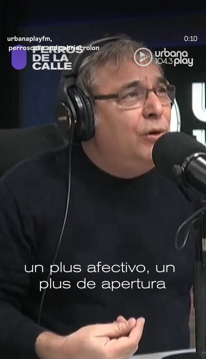 Gabriel Rolón reflexionó sobre la identidad colectiva argentina