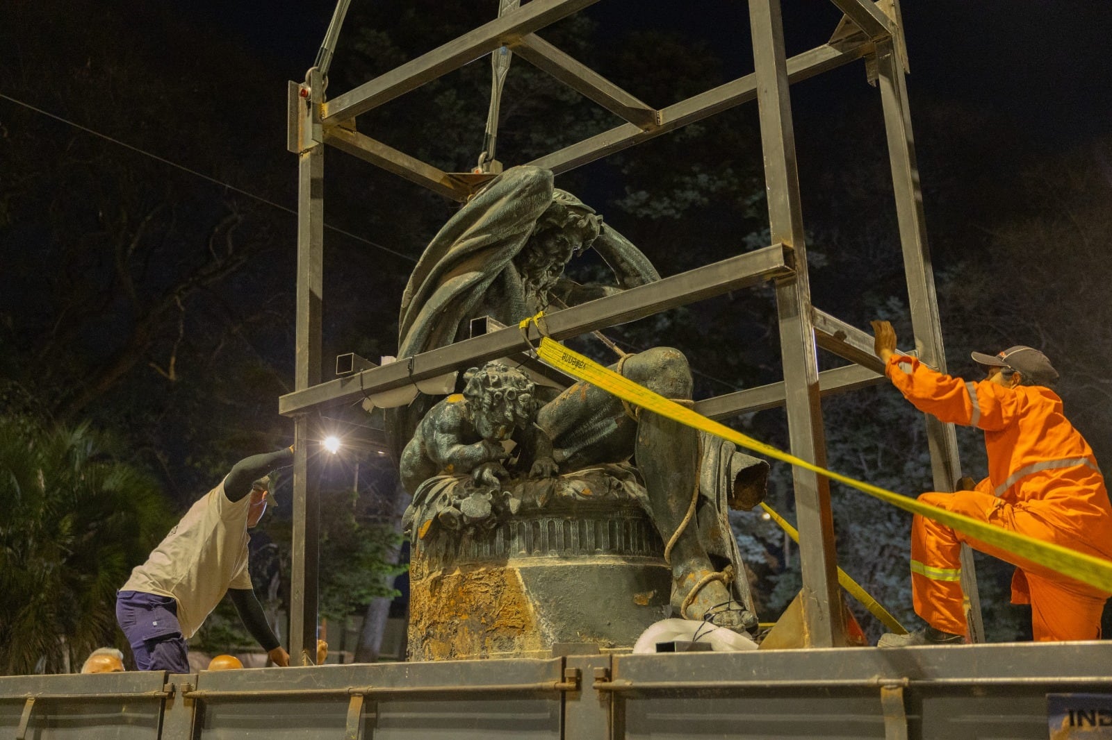 La Fuente Monumental se desmanteló en el año 1920