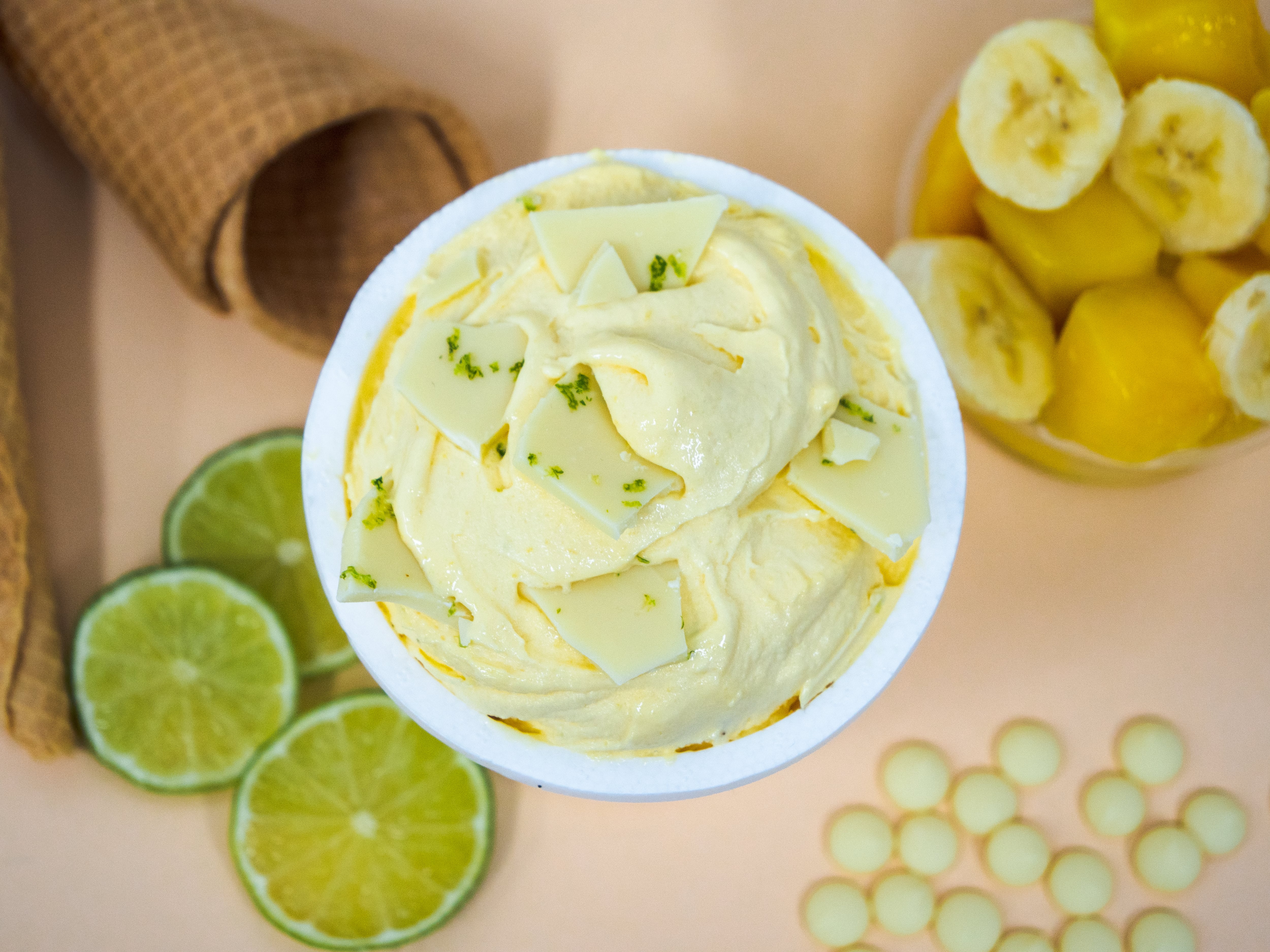 El nuevo sabor de helado con que se van a encontrar los asistentes (Foto: AFADHYA)